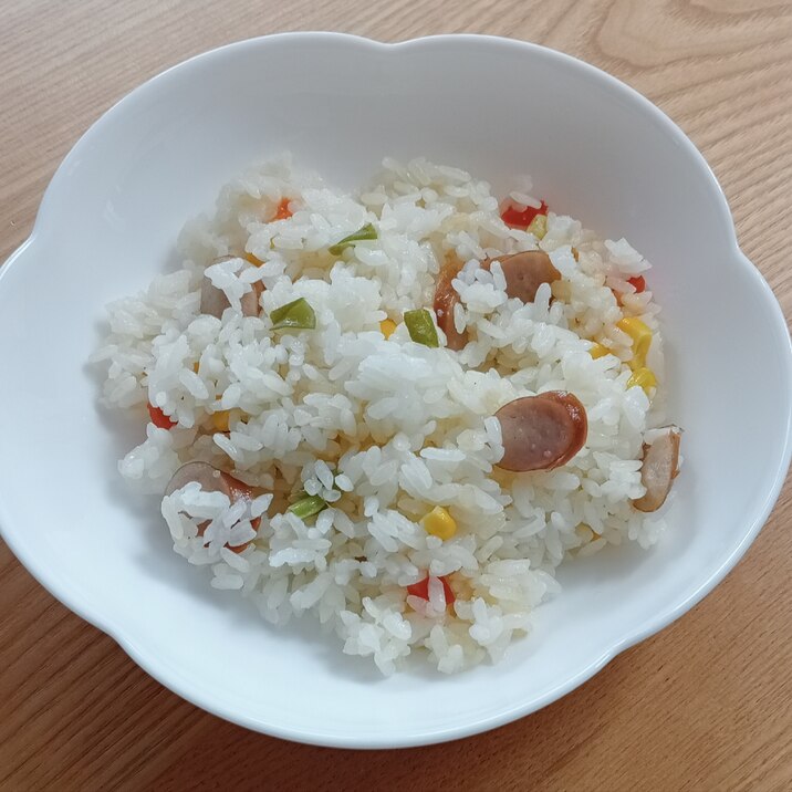【簡単】炊飯器でピラフ